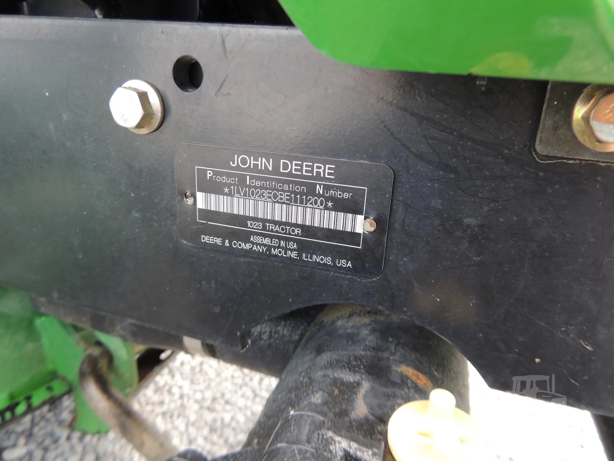 2011 JOHN DEERE 1023E Tractor - Image 5